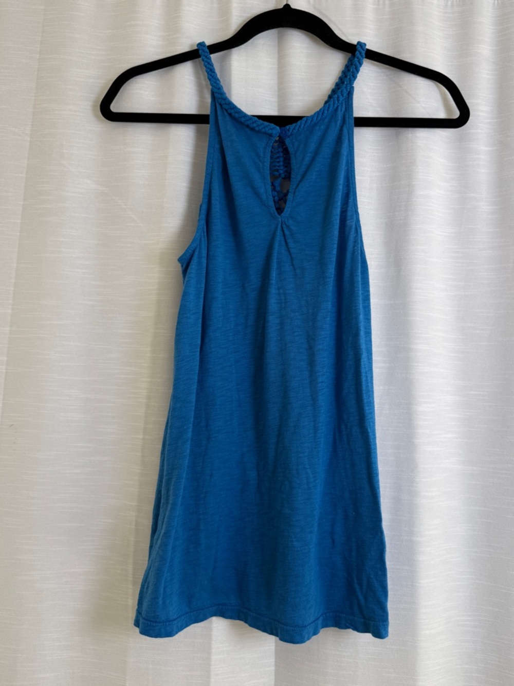 Red Haute Blue Crochet Halter Camisole - Women - Picture 8 of 11